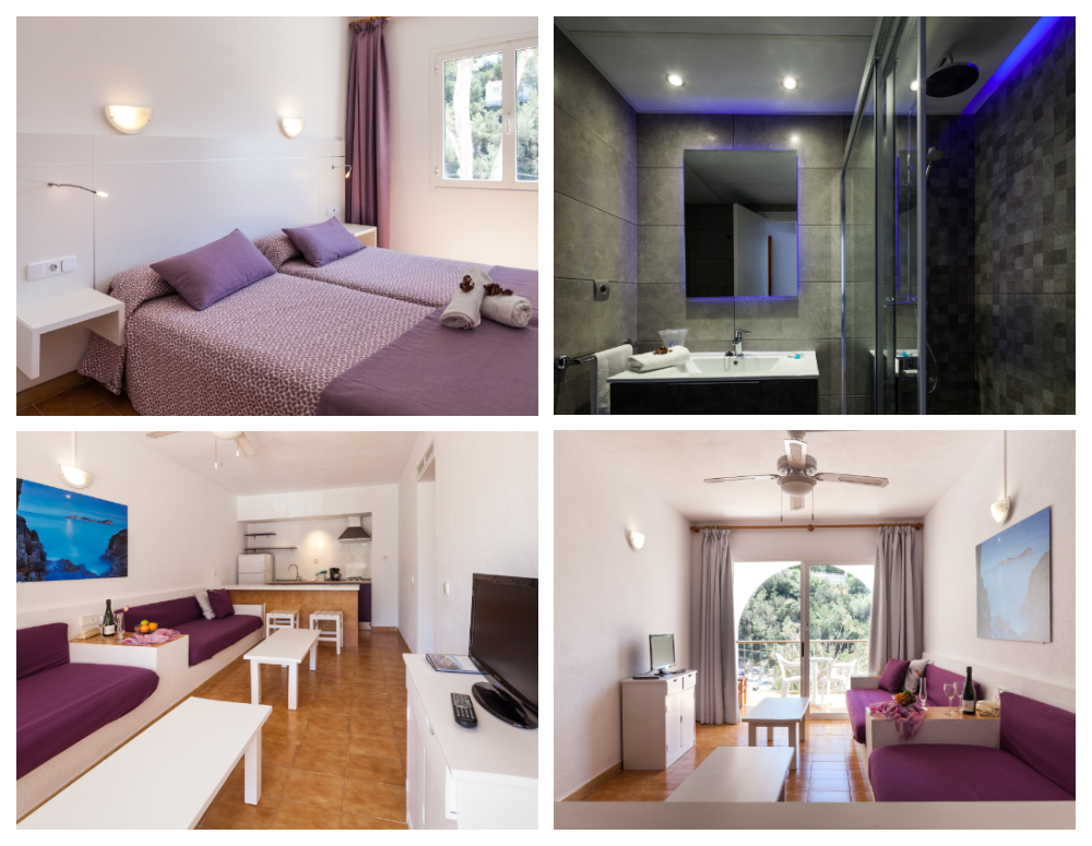 [COMFORT 1 BEDROOM APARTMENT (4 GUESTS)] Comfortable holiday apartments by the sea with pool