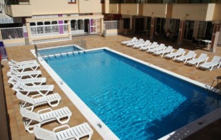 Private Studio Apartment Sea View and Pool San Antoni VENMAR Pool 2 - LeibTour: TOP aparthotels in Ibiza