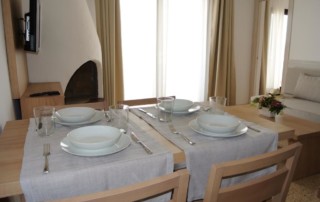 Sea View elegant modern Apartment SAN ANTONIO Margepre Living Room with table - LeibTour: TOP aparthotels in Ibiza